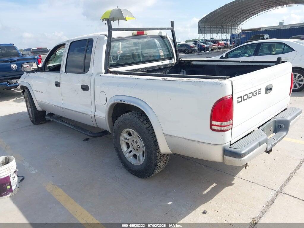 1B7HL48N42S612713 2002 DODGE DAKOTA photo no. 3