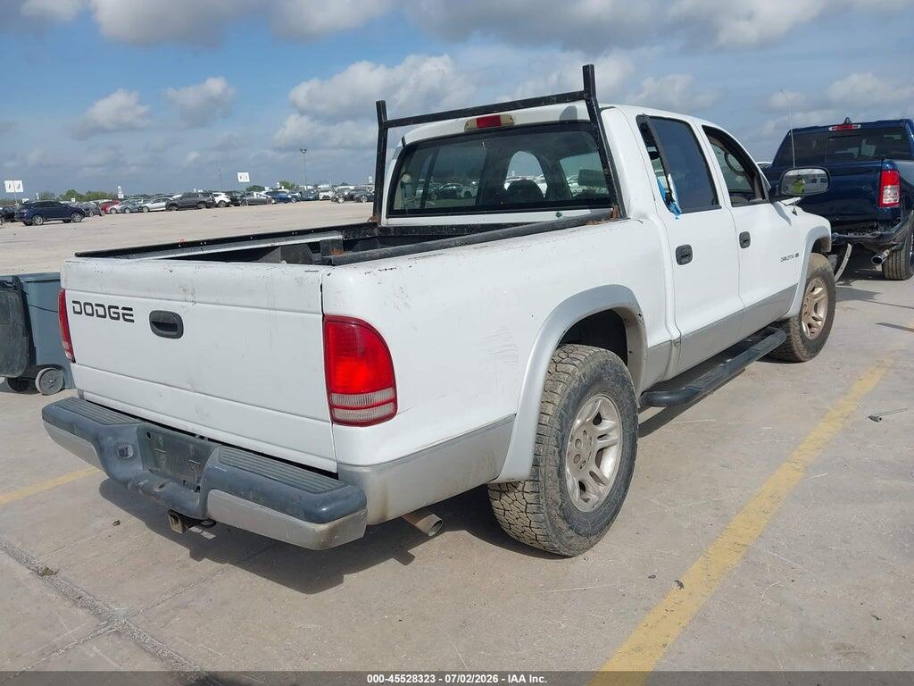 1B7HL48N42S612713 2002 DODGE DAKOTA photo no. 4