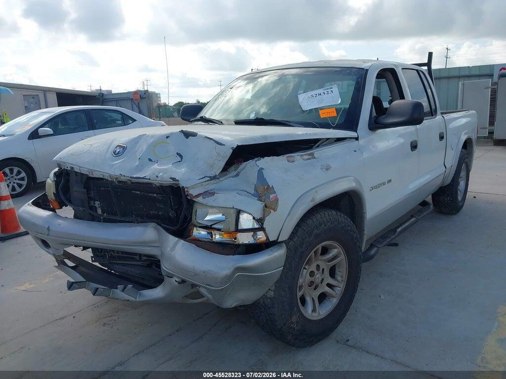 1B7HL48N42S612713 2002 DODGE DAKOTA photo no. 6