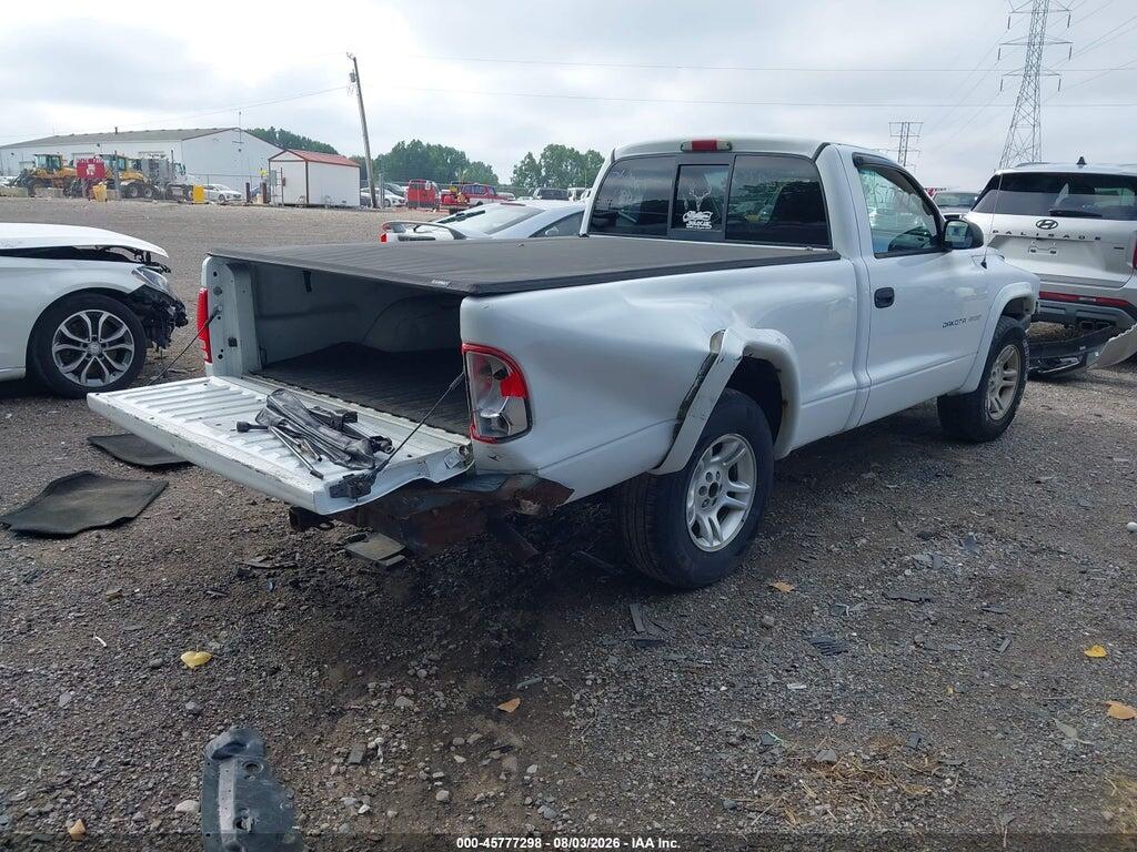 1B7FL36X92S708729 2002 DODGE DAKOTA photo no. 4