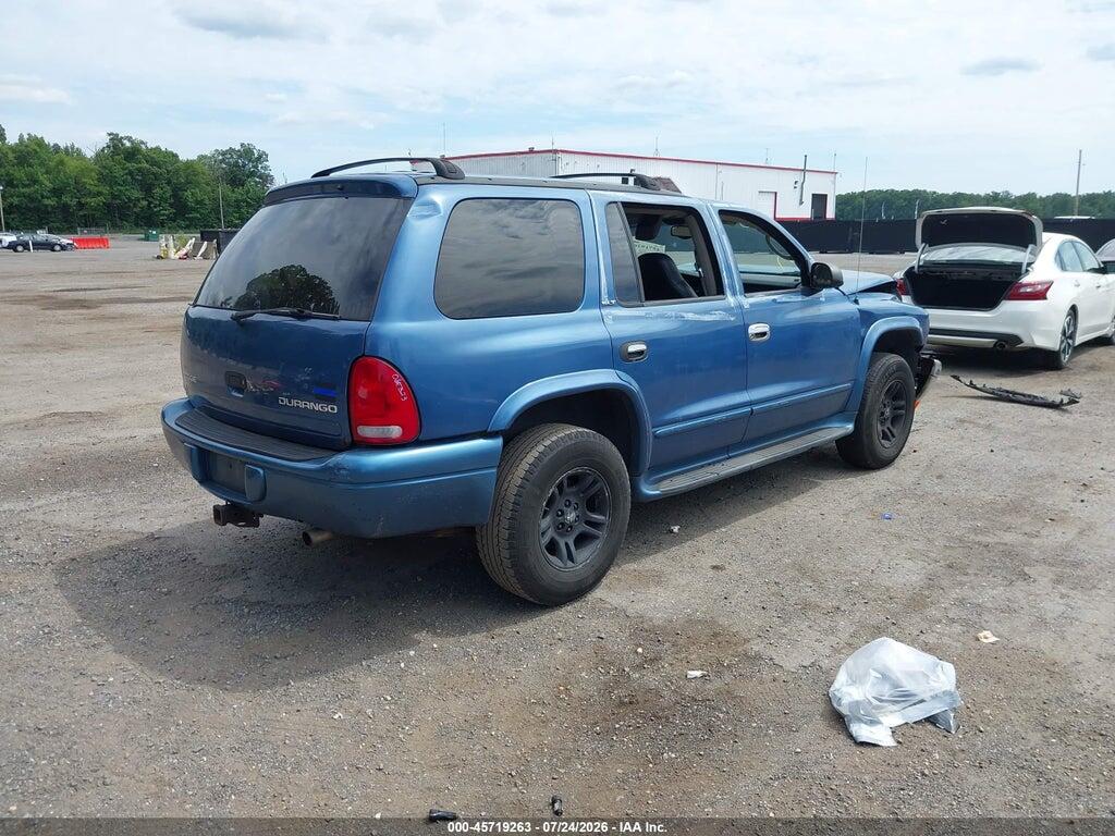 1B8HS58N32F146009 2002 DODGE DURANGO photo no. 4