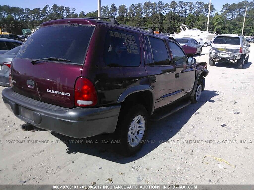 1B4HS38N22F167777 2002 DODGE DURANGO photo no. 4