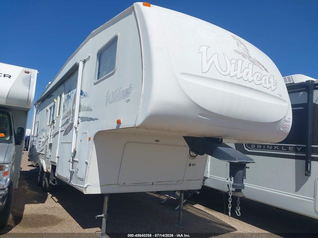 2006 FOREST RIVER WILDCAT 4X4FWCG266V013620