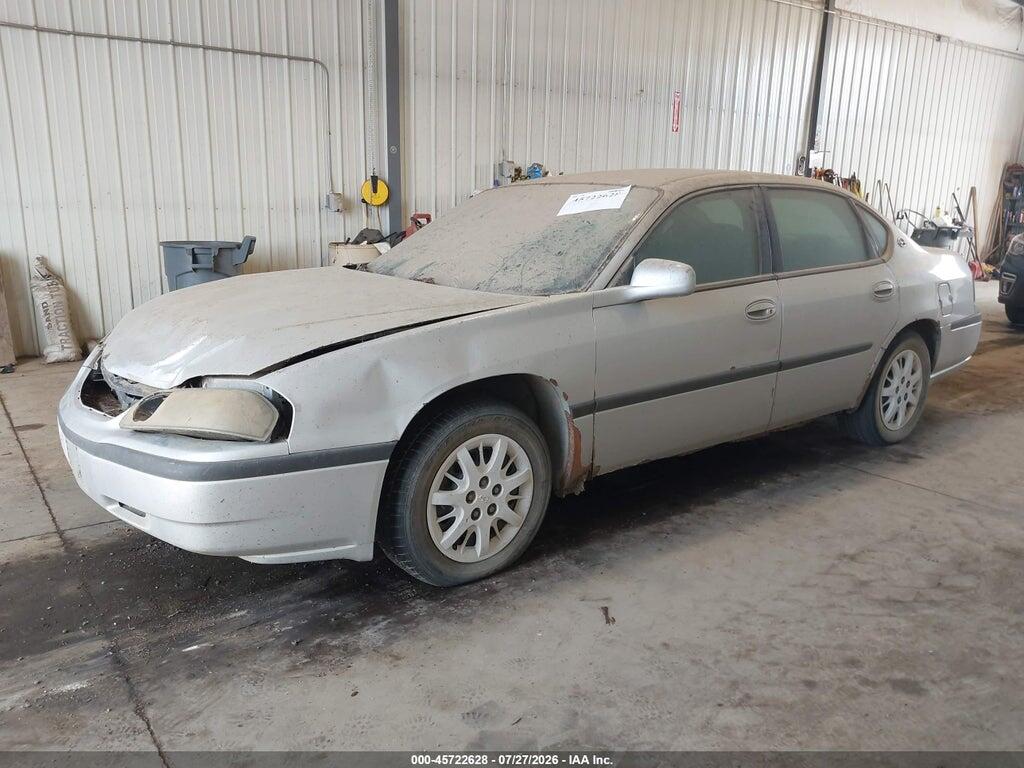 2G1WF52E549385154 2004 CHEVROLET IMPALA photo no. 2