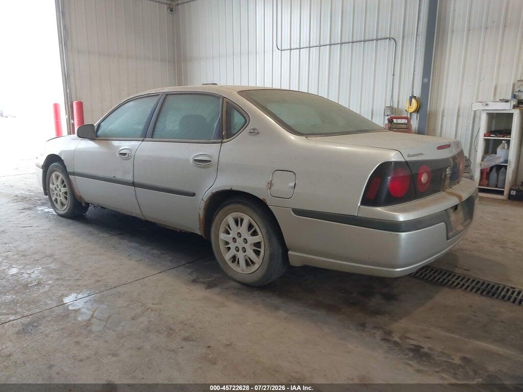 2G1WF52E549385154 2004 CHEVROLET IMPALA photo no. 3