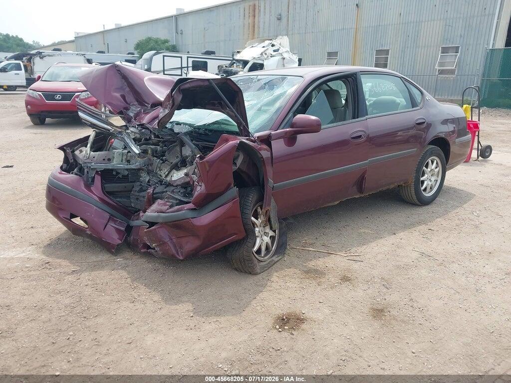 2G1WF52E449280430 2004 CHEVROLET IMPALA photo no. 2