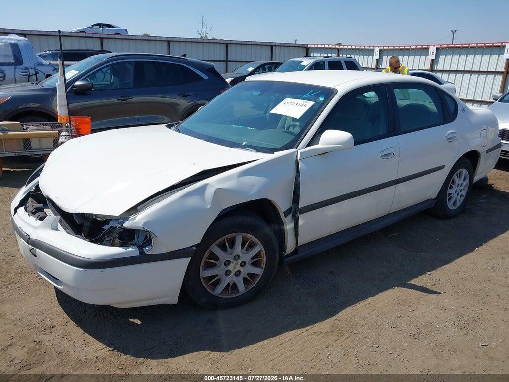 2G1WF52EX49388809 2004 CHEVROLET IMPALA photo no. 2