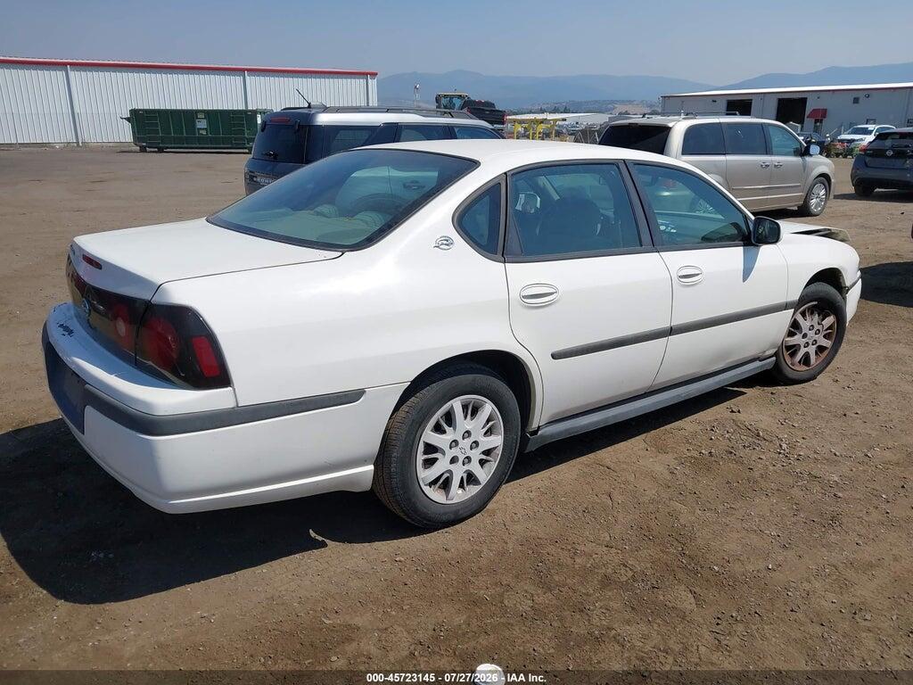 2G1WF52EX49388809 2004 CHEVROLET IMPALA photo no. 4