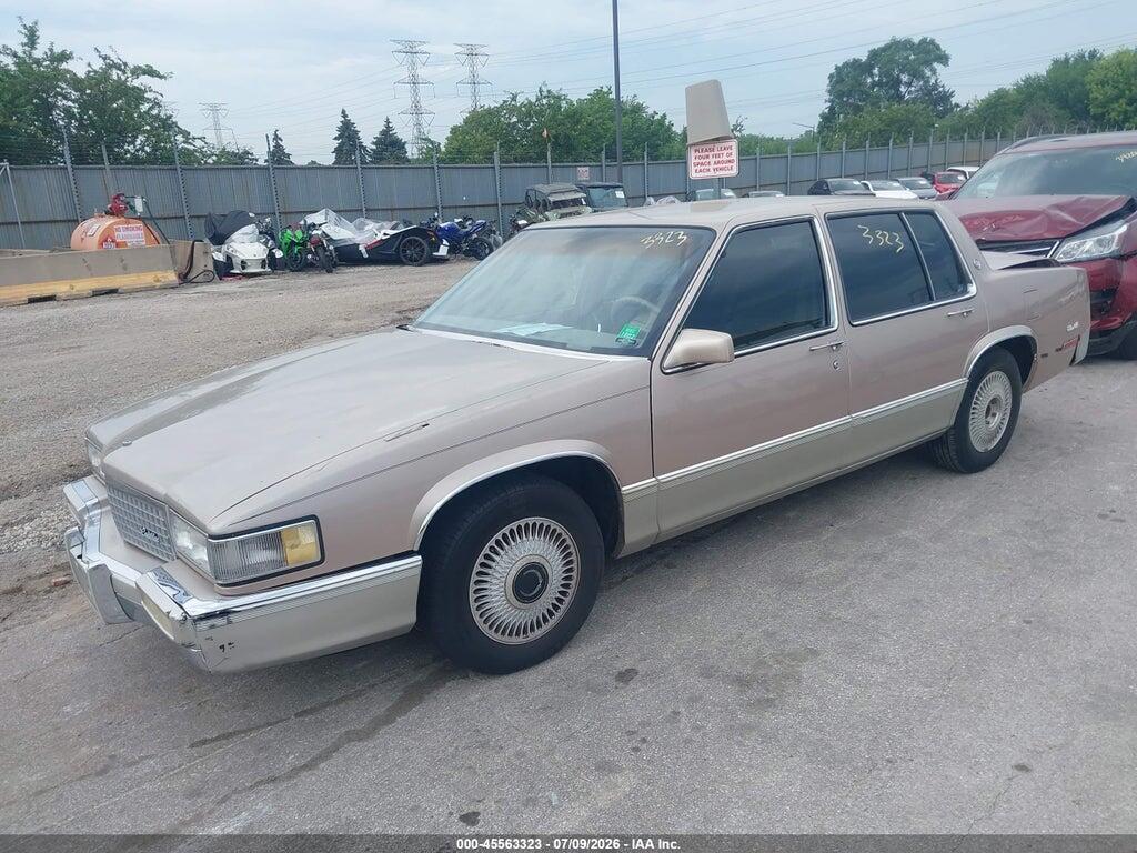 1G6CD5331L4321842 1990 CADILLAC DEVILLE photo no. 2
