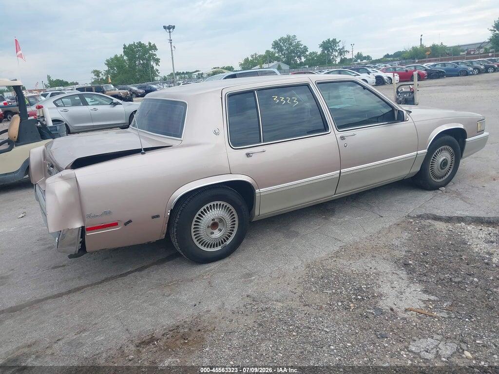 1G6CD5331L4321842 1990 CADILLAC DEVILLE photo no. 4