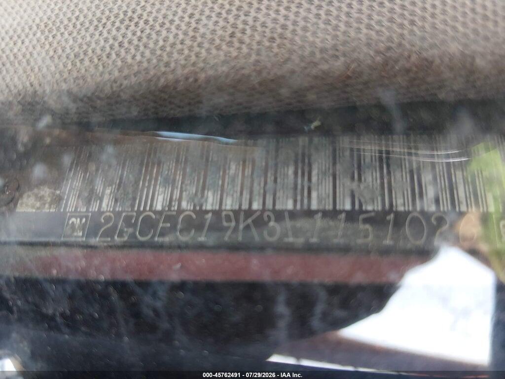 2GCEC19K3L1151026 1990 CHEVROLET GMT-400 photo no. 9