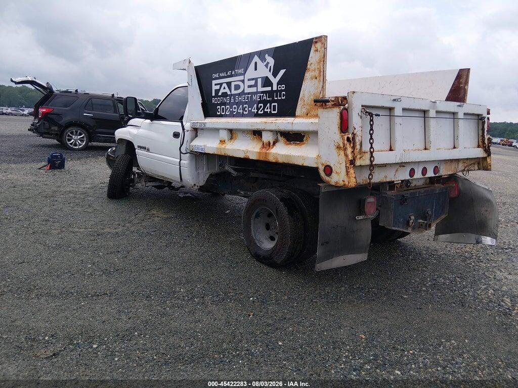 3B6MF36522M309686 2002 DODGE RAM 3500 photo no. 3