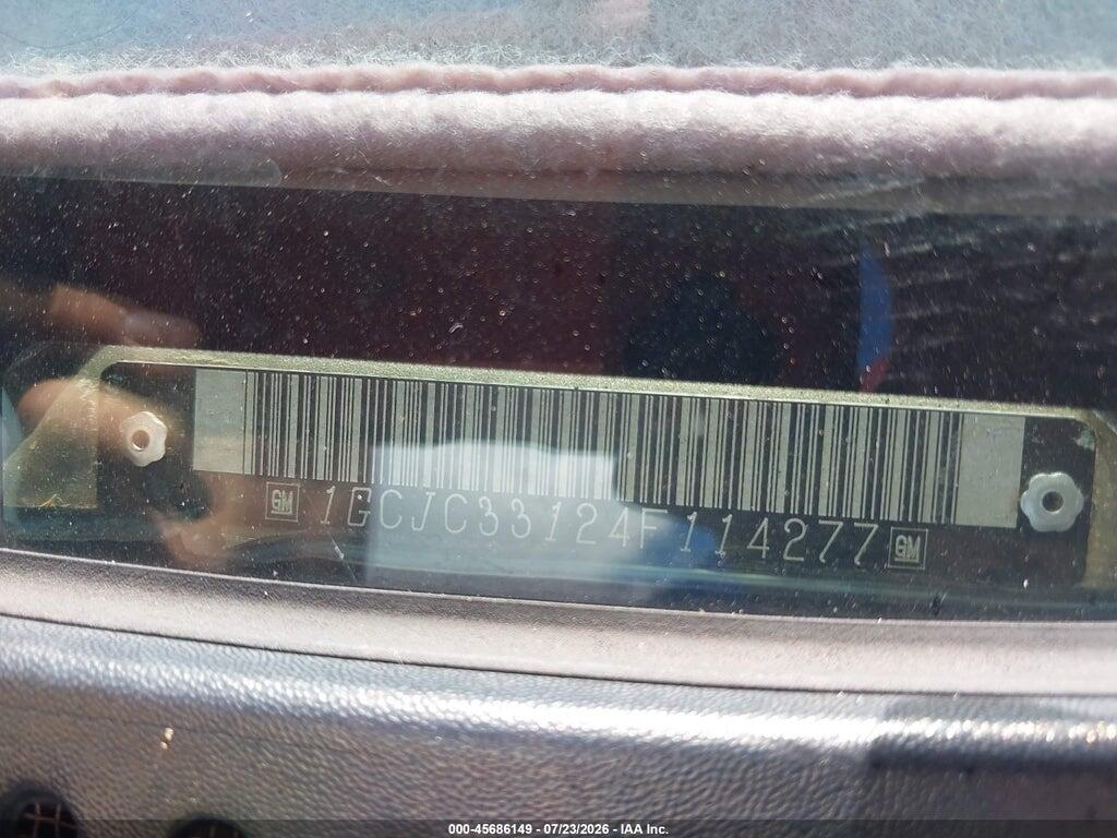1GCJC33124F114277 2004 CHEVROLET SILVERADO 3500 photo no. 9