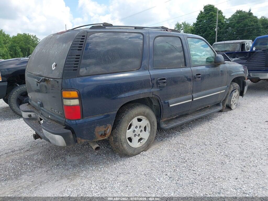 1GNEK13ZX4R117108 2004 CHEVROLET TAHOE photo no. 4