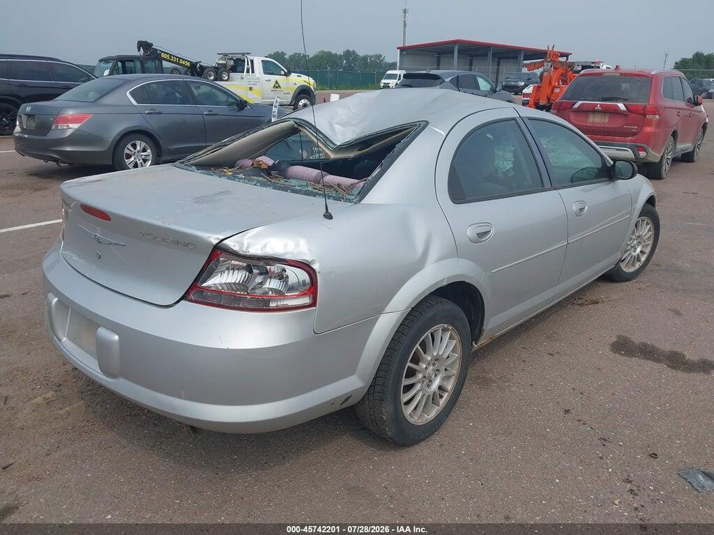 1C3AL56RX4N212187 2004 CHRYSLER SEBRING photo no. 4