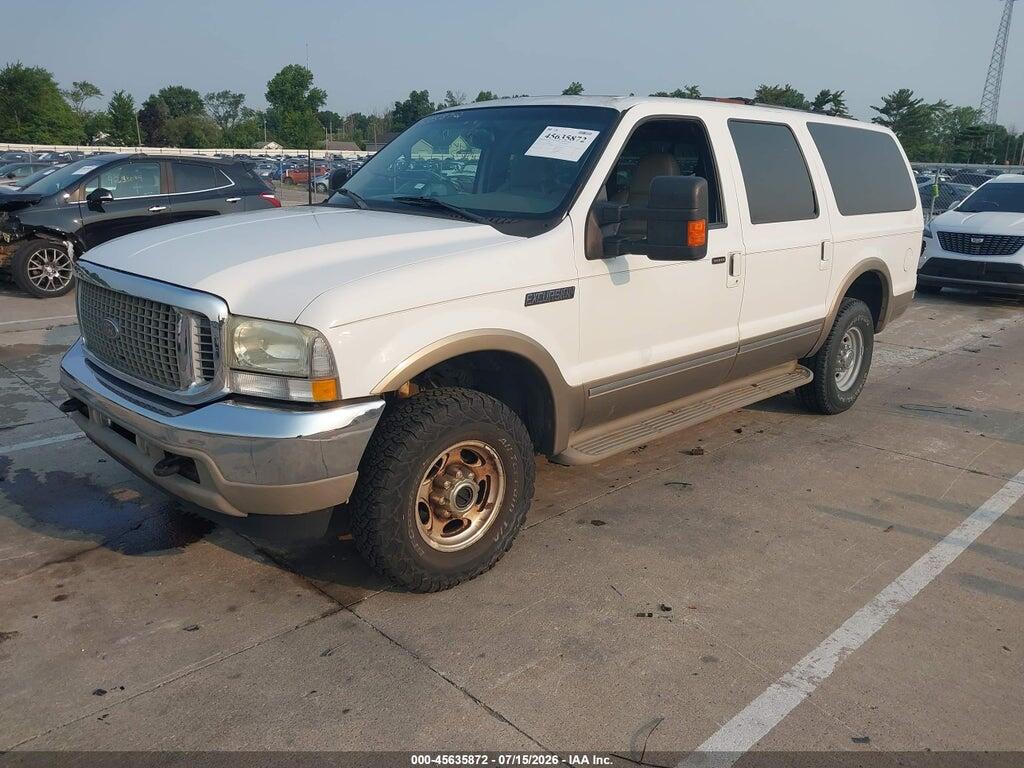 1FMNU43S12EA45836 2002 FORD EXCURSION photo no. 2