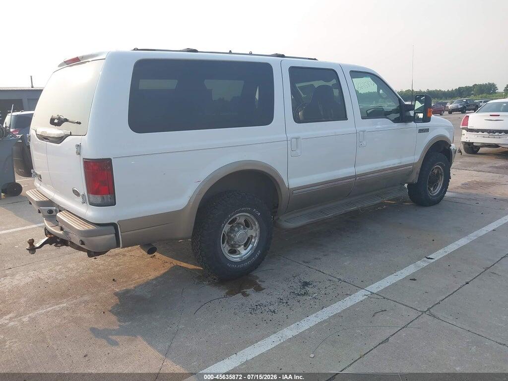 1FMNU43S12EA45836 2002 FORD EXCURSION photo no. 4