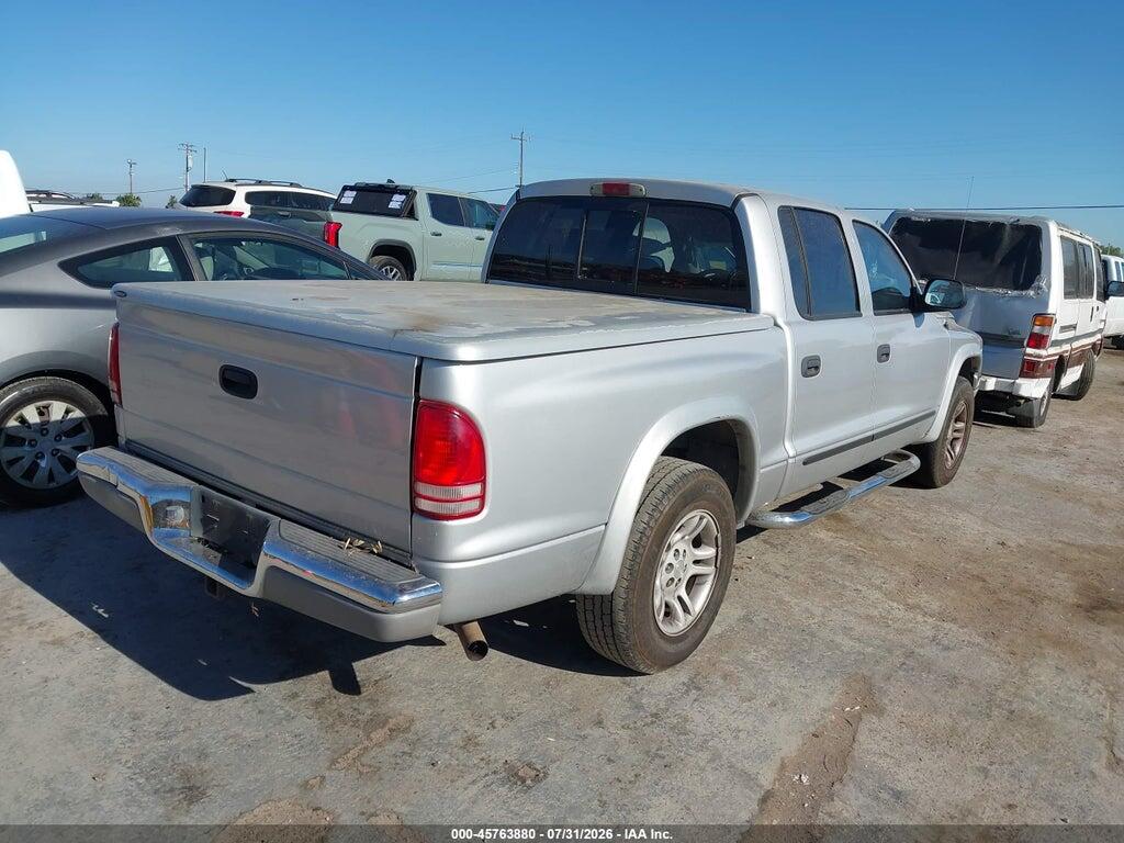 1D7HL48N34S542016 2004 DODGE DAKOTA photo no. 4
