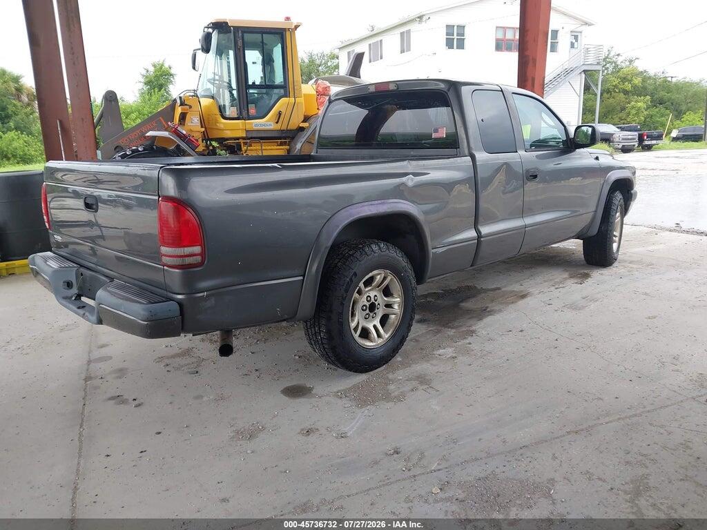 1D7GL32KX4S565376 2004 DODGE DAKOTA photo no. 4