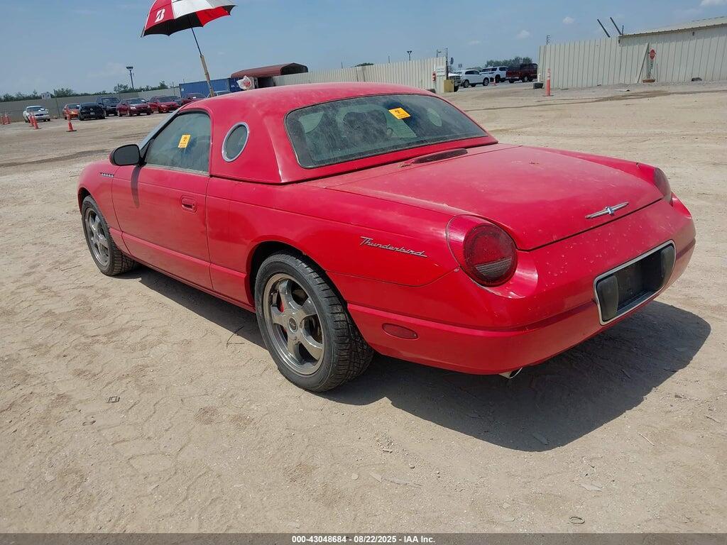 1FAHP60A22Y101562 2002 FORD THUNDERBIRD photo no. 3