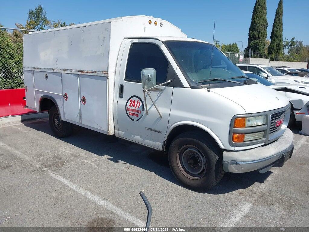 2002 GMC SAVANA CUTAWAY 1GDHG31R821195321