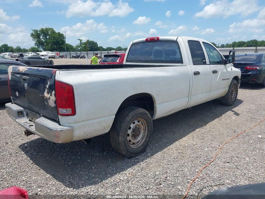 3D7KA28C24G192612 2004 DODGE RAM 2500 photo no. 4