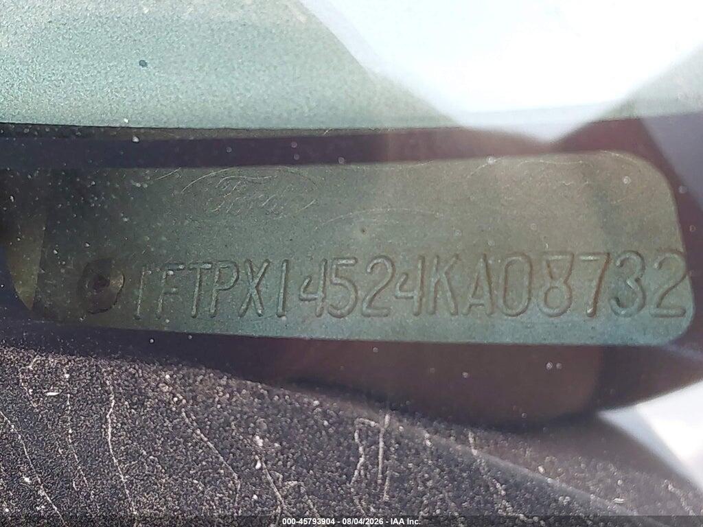 1FTPX14524KA08732 2004 FORD F-150 photo no. 9