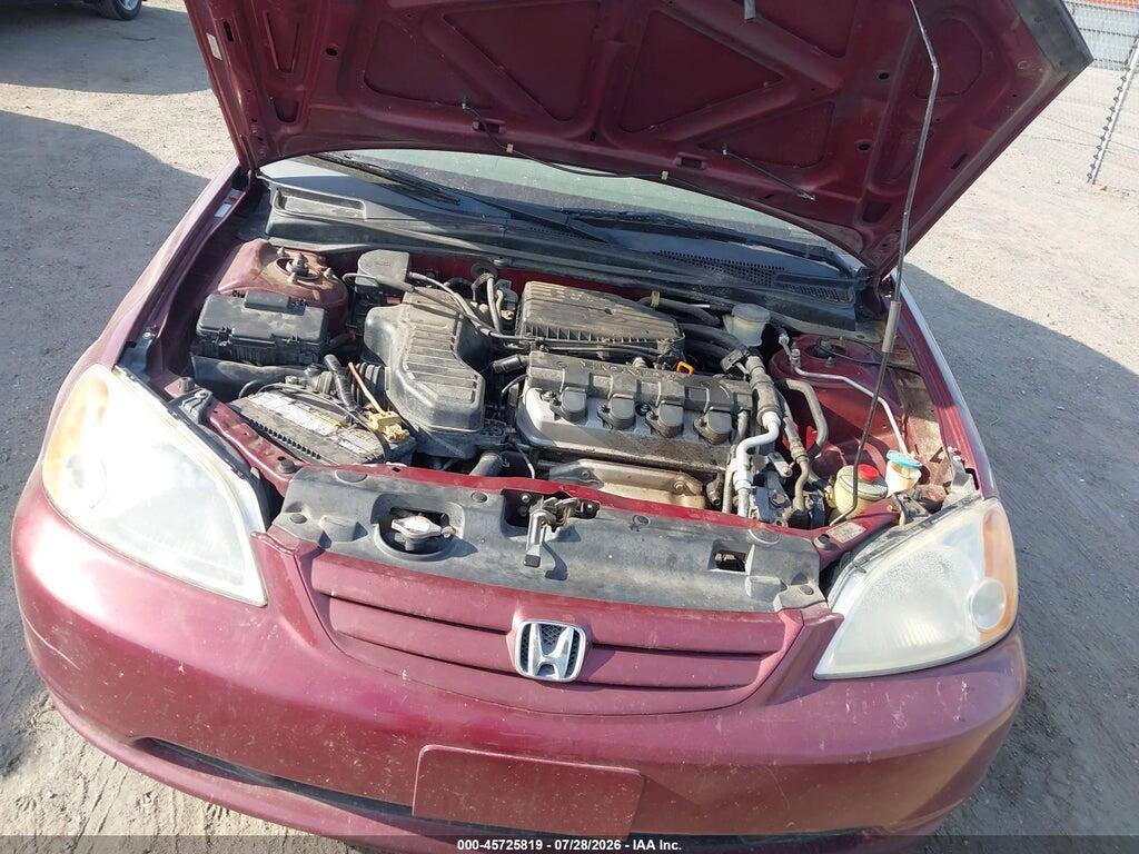 2HGES16572H585667 2002 HONDA CIVIC photo no. 10