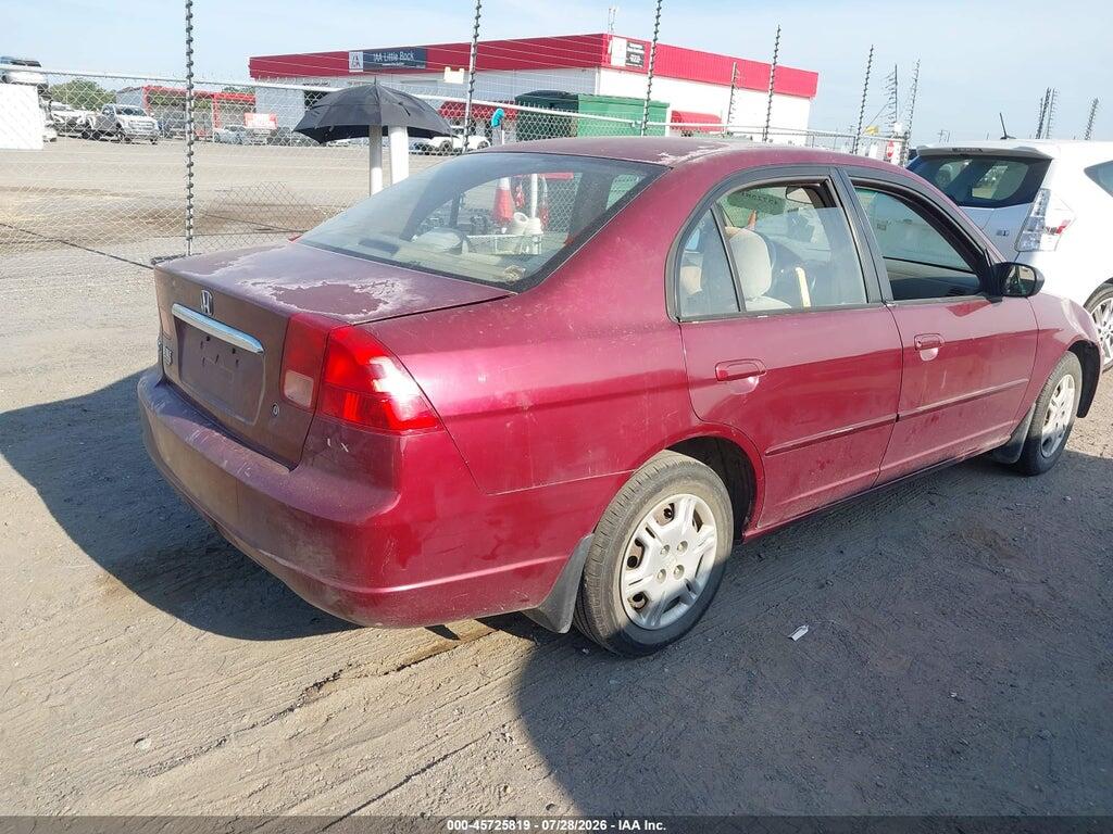 2HGES16572H585667 2002 HONDA CIVIC photo no. 4