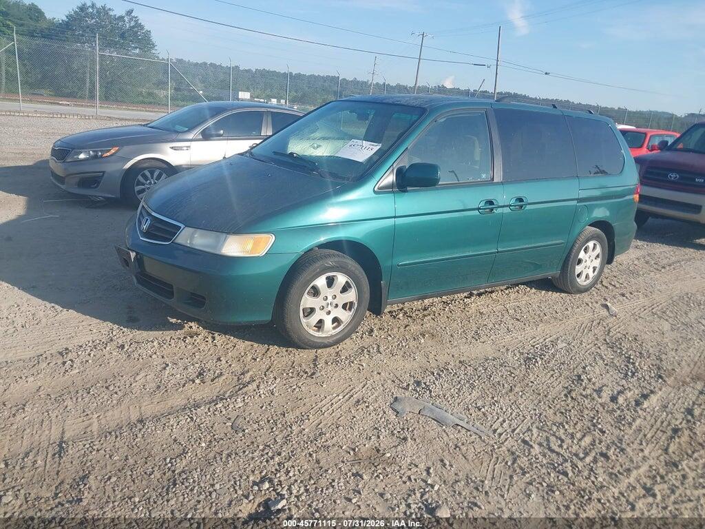 2HKRL18602H558126 2002 HONDA ODYSSEY photo no. 2