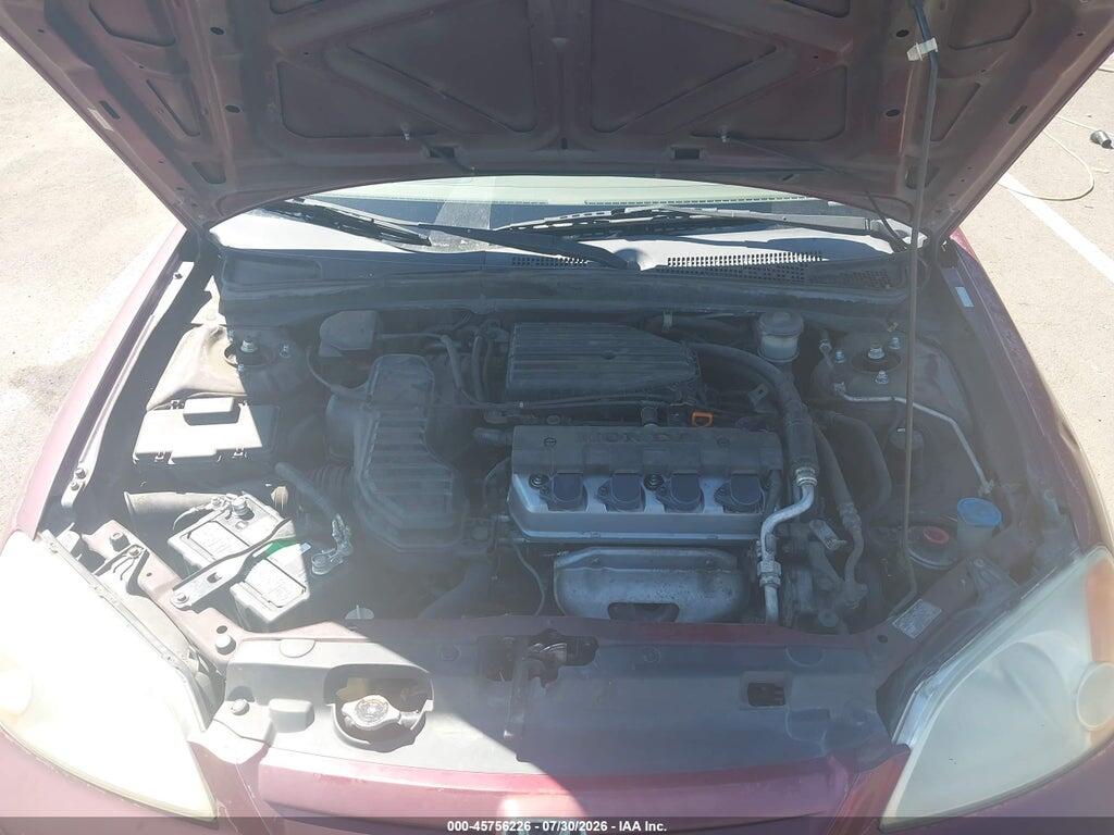 2HGES16542H569412 2002 HONDA CIVIC photo no. 10