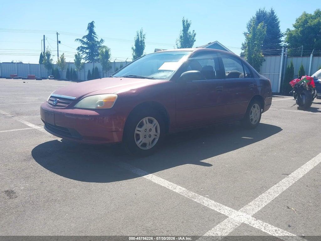 2HGES16542H569412 2002 HONDA CIVIC photo no. 2