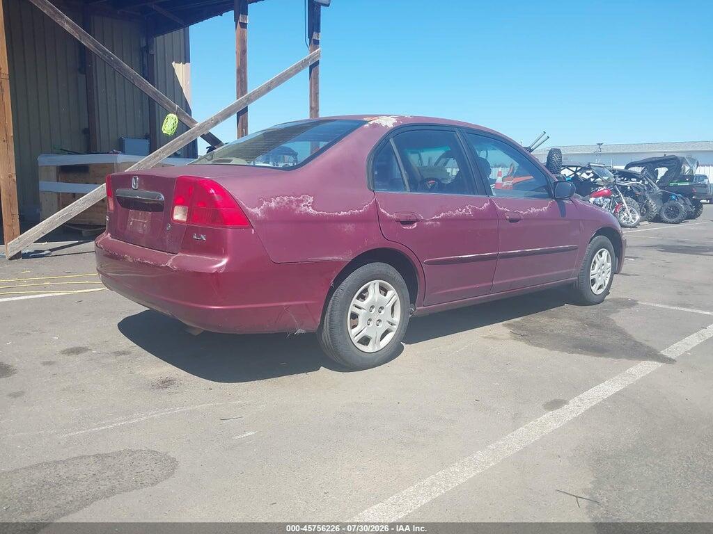 2HGES16542H569412 2002 HONDA CIVIC photo no. 4