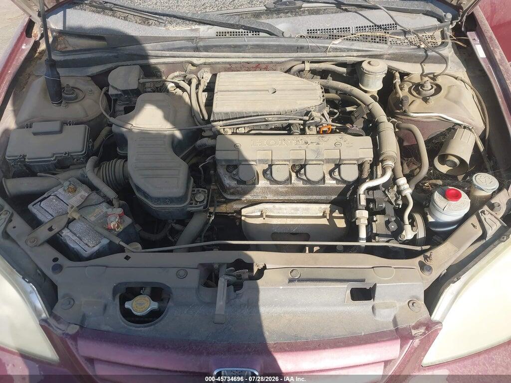 2HGES16552H600800 2002 HONDA CIVIC photo no. 10