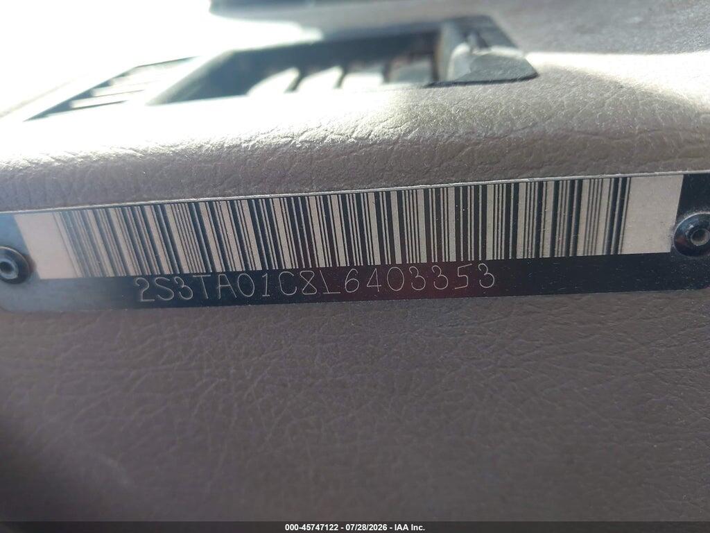 2S3TA01C8L6403353 1990 SUZUKI SIDEKICK photo no. 9