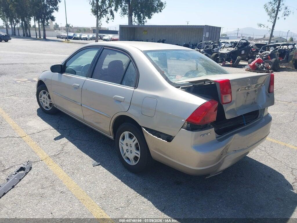 2HGES16532H565271 2002 HONDA CIVIC photo no. 3