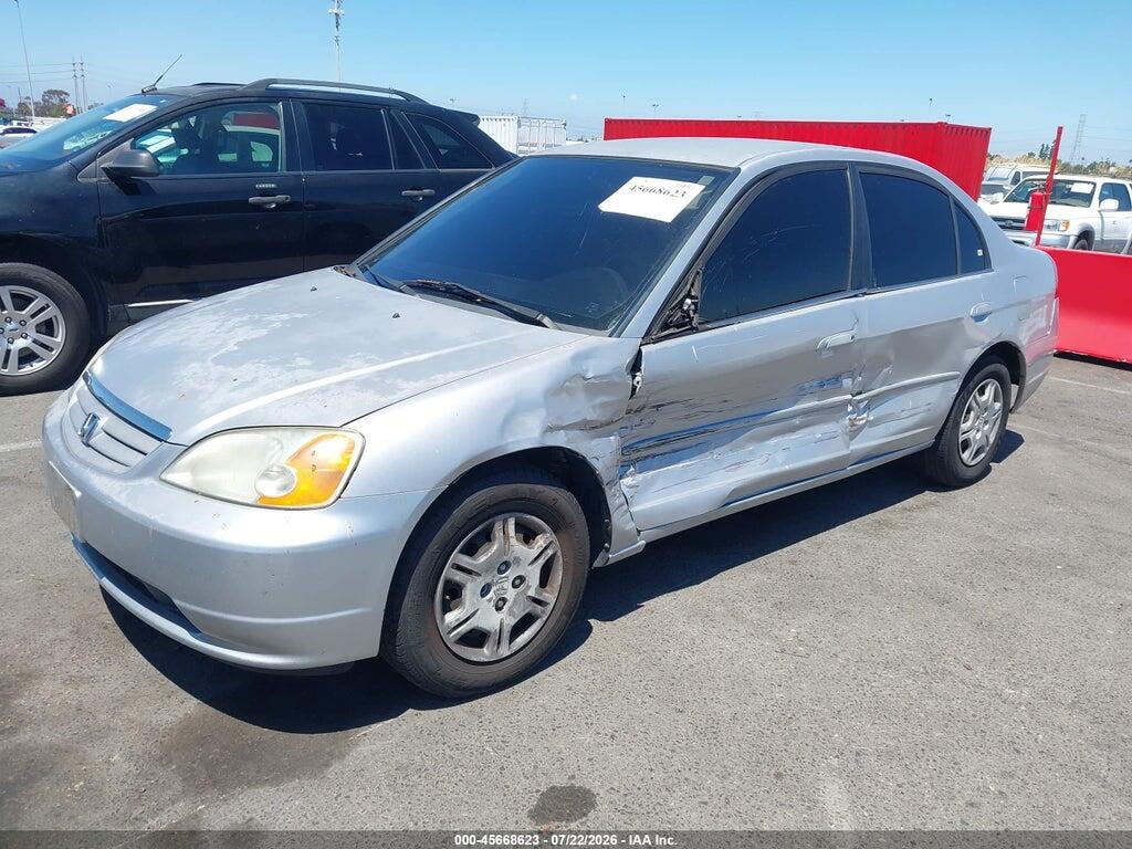 JHMES16682S002456 2002 HONDA CIVIC photo no. 2