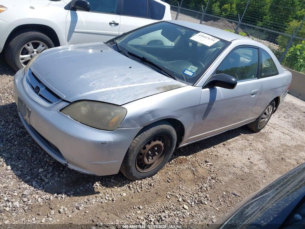 1HGEM22572L045762 2002 HONDA CIVIC photo no. 2