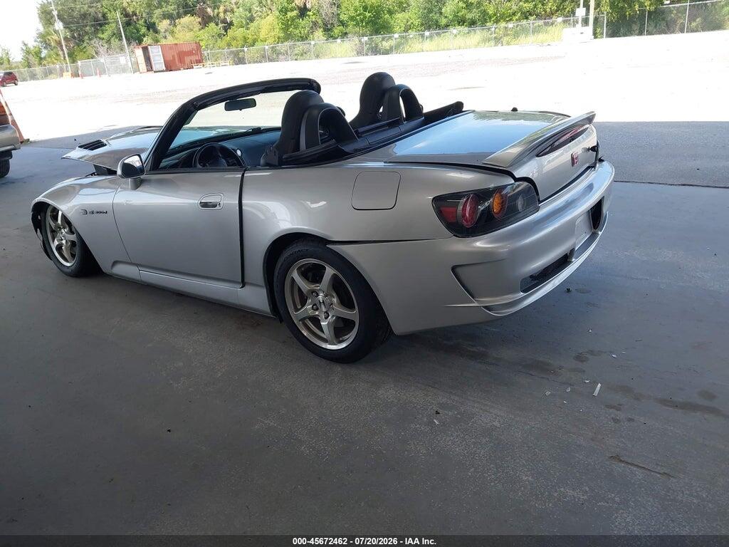 JHMAP11472T008197 2002 HONDA S2000 photo no. 3