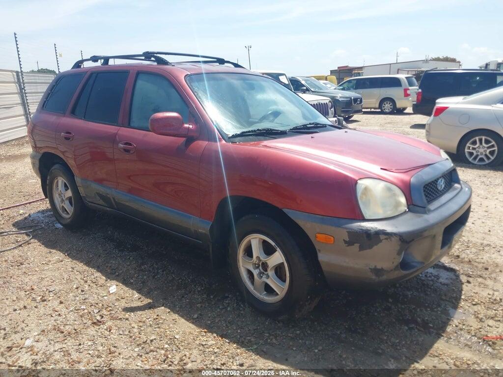 KM8SC73D82U148430 2002 HYUNDAI SANTA FE photo no. 1