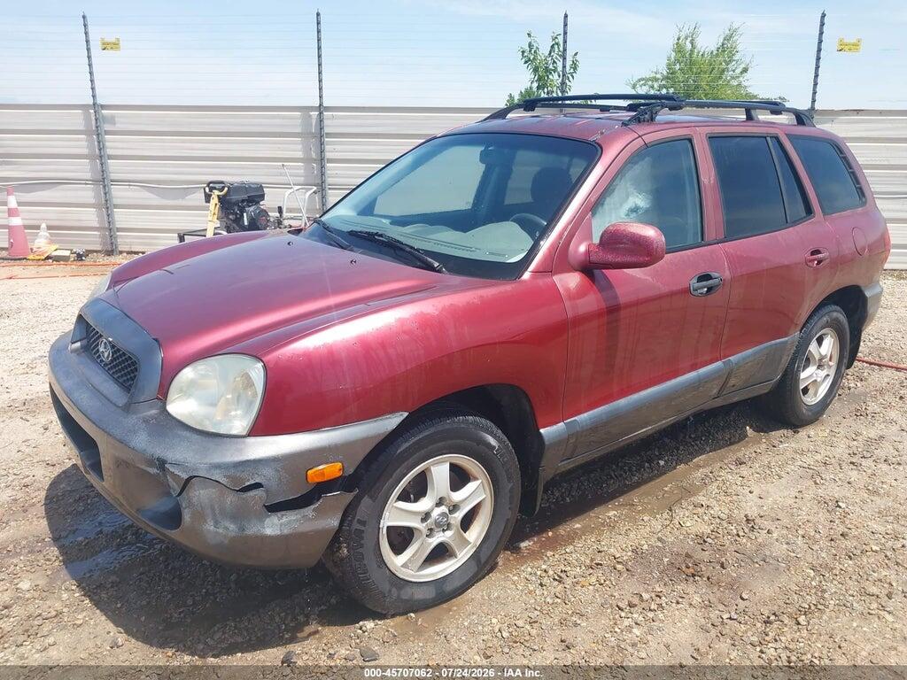 KM8SC73D82U148430 2002 HYUNDAI SANTA FE photo no. 2