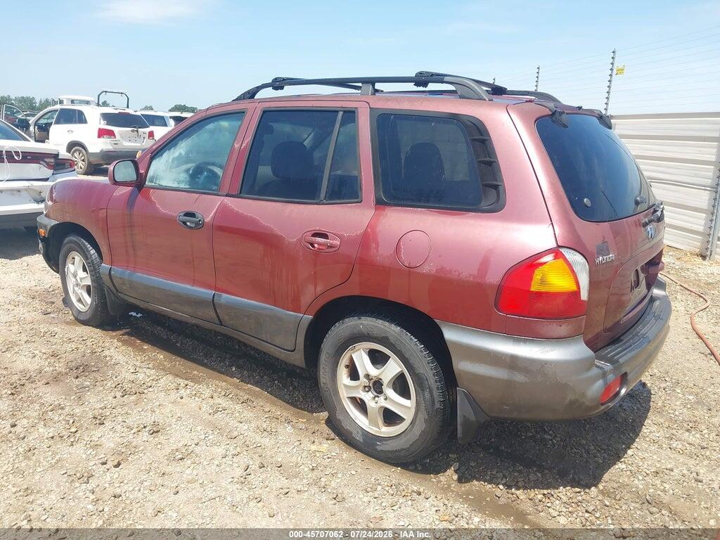KM8SC73D82U148430 2002 HYUNDAI SANTA FE photo no. 3