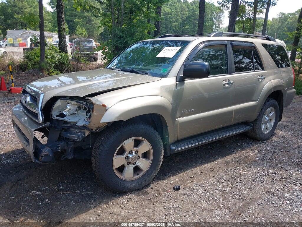JTEBU14R068063746 2006 TOYOTA 4RUNNER photo no. 2