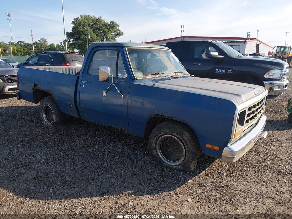 1985 DODGE D-SERIES 1B7FD14H4FS586090