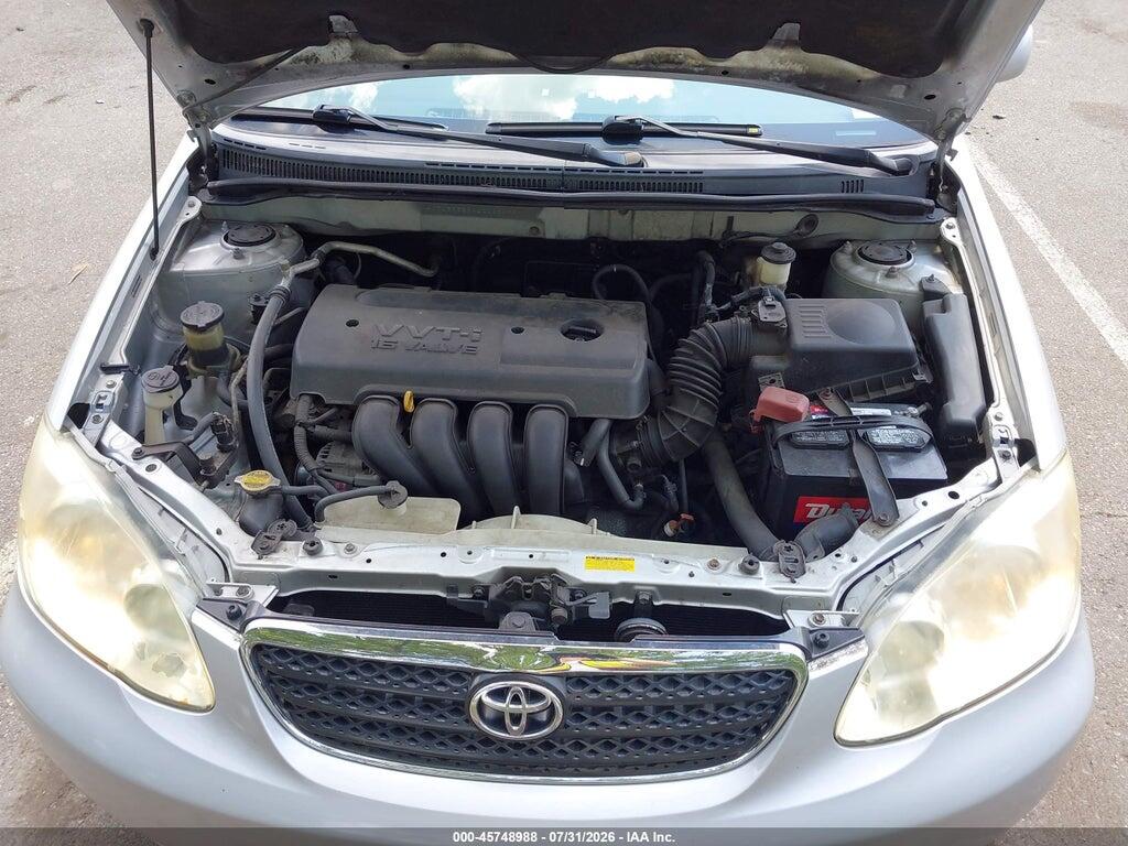 JTDBR32EX60068498 2006 TOYOTA COROLLA photo no. 10