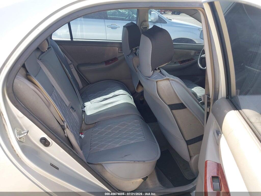 JTDBR32E860061422 2006 TOYOTA COROLLA photo no. 8