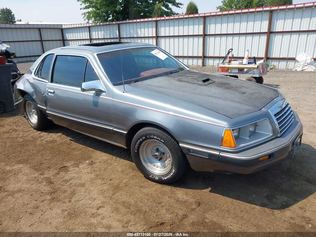 1985 FORD THUNDERBIRD 1FABP4635FH151560
