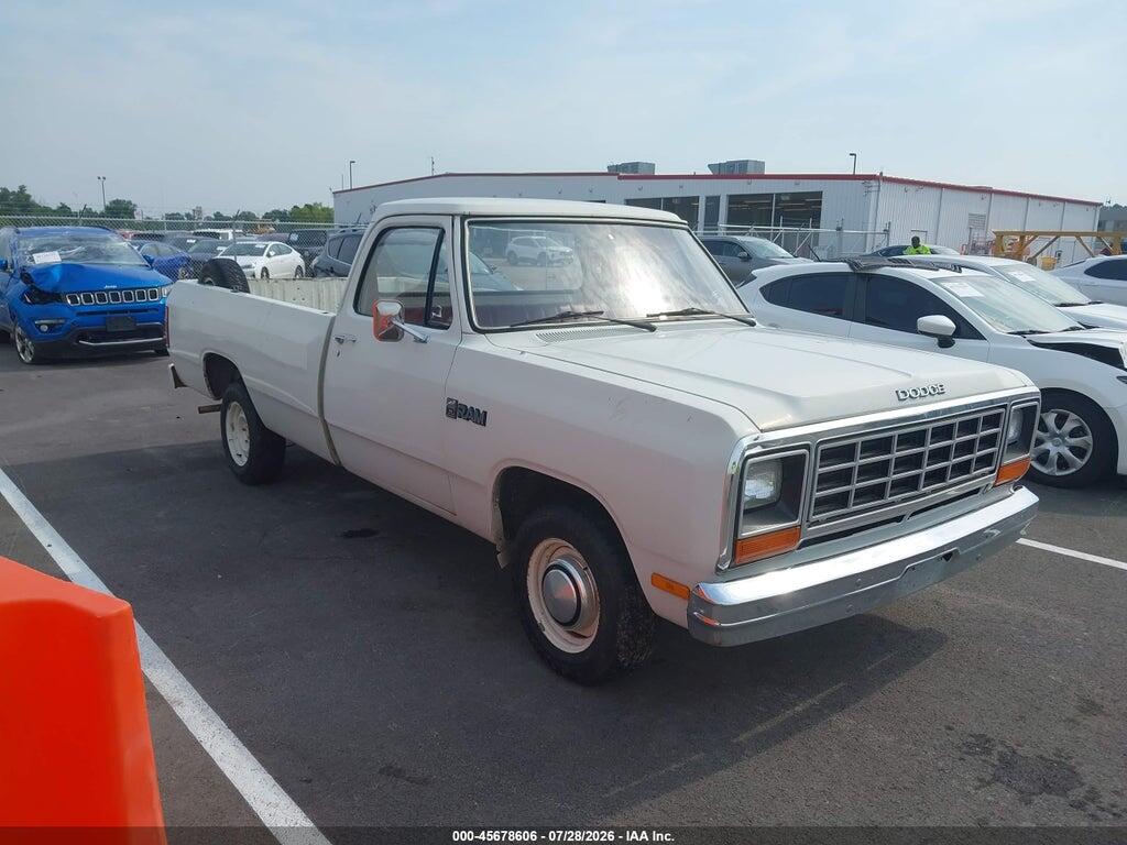 1985 DODGE D-SERIES 1B7FD14H1FS689032