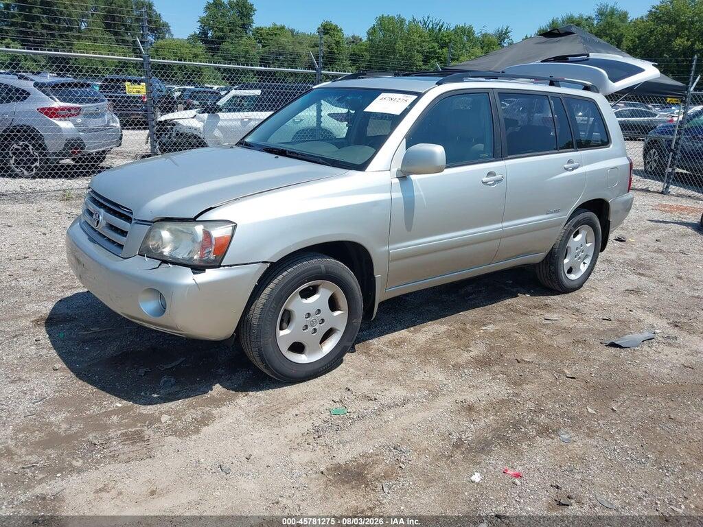 JTEEP21A160186107 2006 TOYOTA HIGHLANDER photo no. 2