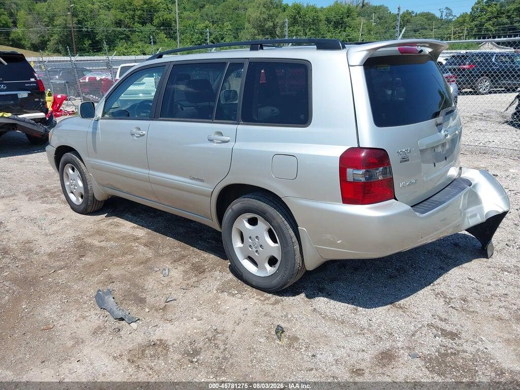JTEEP21A160186107 2006 TOYOTA HIGHLANDER photo no. 3